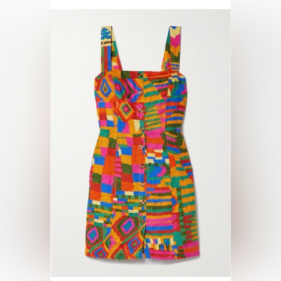 FARM Rio Dresses & Skirts - FARM Rio Multicolor Geometric Mini Dress